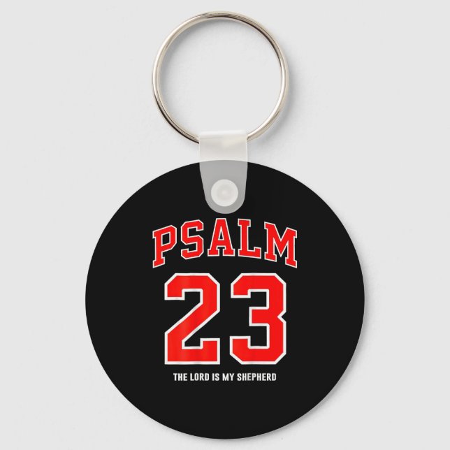 (på baksidan) Psalm 23 Herren är min herde  Nyckelring (Framsida)
