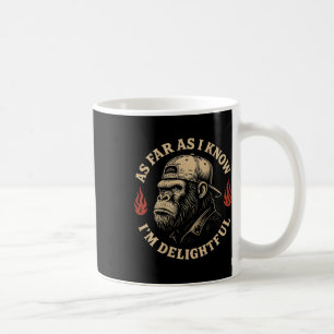 (på baksidan) Såvitt jag vet är jag glad att ha ku Kaffemugg