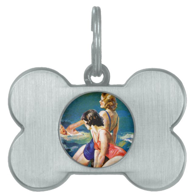 På bassängen ID-bricka husdjur (Framsidan)