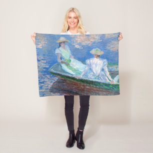 På båten, Monet Fleecefilt