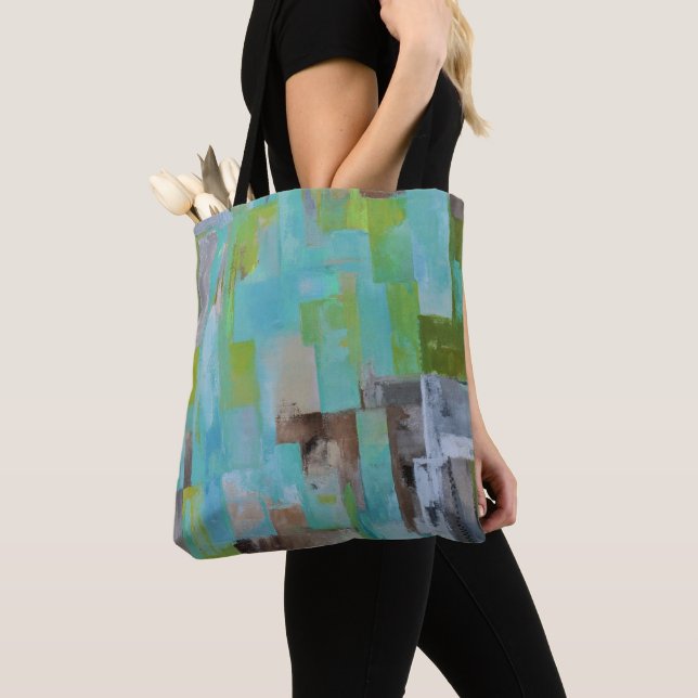 På Beach Tote-blocket Tygkasse (Närbild)