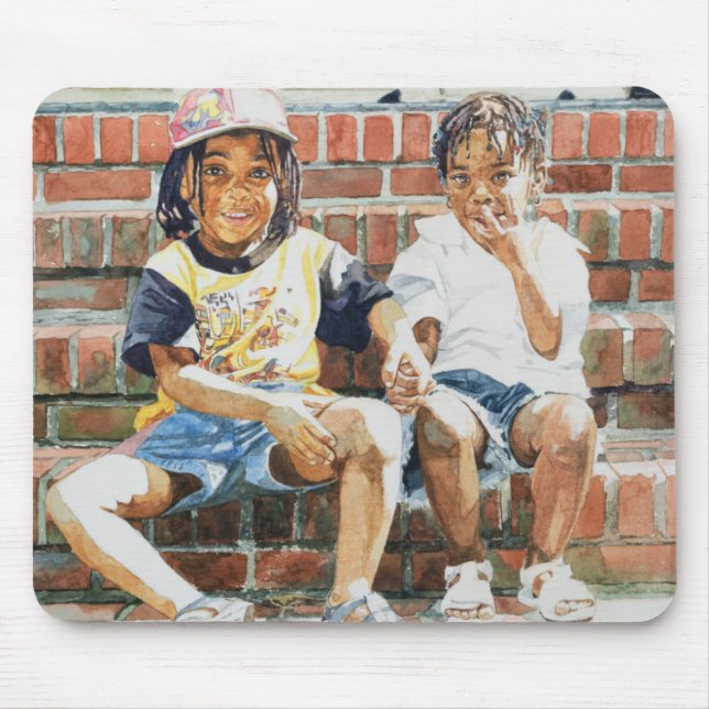 På bekläda kliva 2002 musmatta (Framsidan)