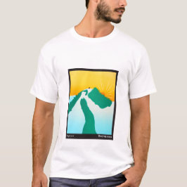 På berget - Stephen Huneck T-shirt