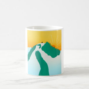 På bergsstephen Huneck Kaffemugg