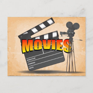 På Bio Vintage Vykort