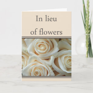 På Blommor - Välgörenhetssympati Kort