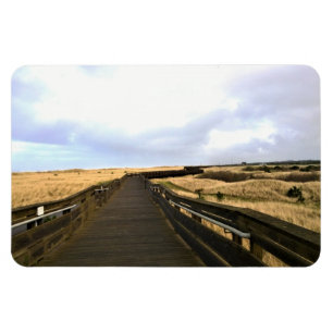 På Boardpromenaden, Long Beach, Washington Magnet