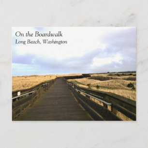 På Boardpromenaden, Long Beach, Washington Vykort