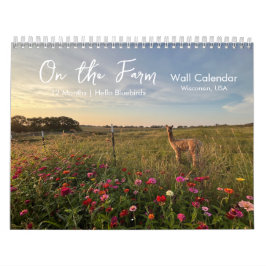 På bondgården Landsbygdsliv Foto Kalendern Kalender