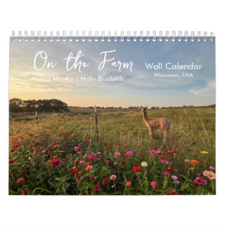 På bondgården Landsbygdsliv Foto Kalendern Kalender