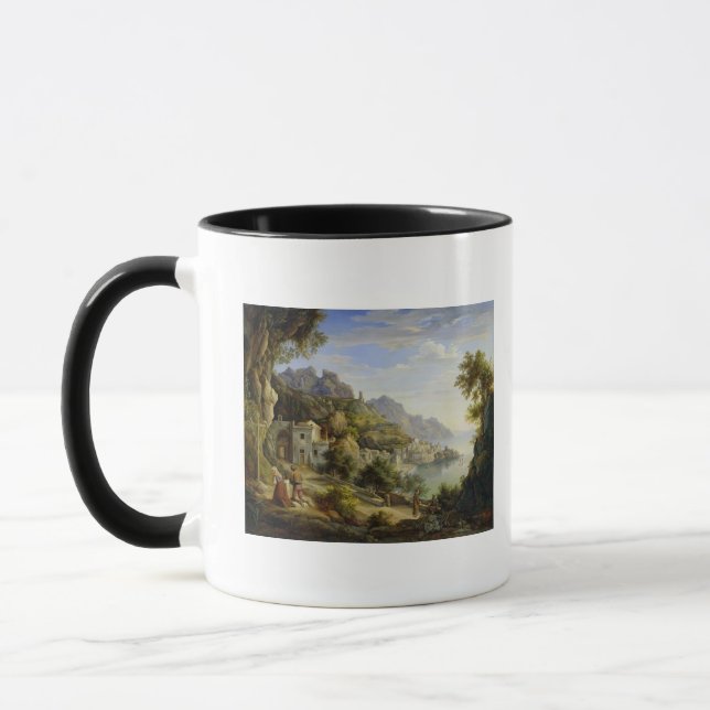På bukten av Salerno 1826 Mugg (Vänster)
