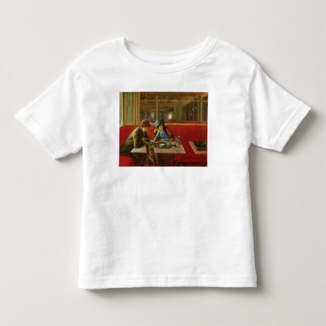 På cafen t shirt (Framsida)