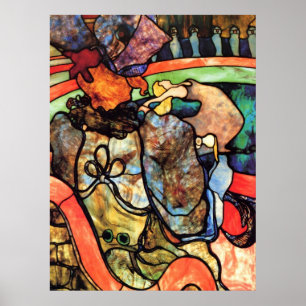 På cirkusen av Toulouse-Lautrec Poster