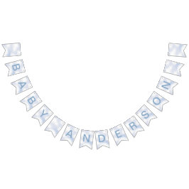 På Cloud 9 Dusty Blue Dreamy Himlar Vimplar