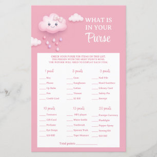 På Cloud Niine Rosa What is in Your Purse Game