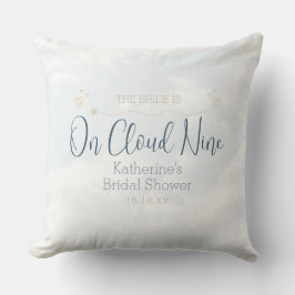 På Cloud Nine Chic Elegant Möhippa Party Kudde