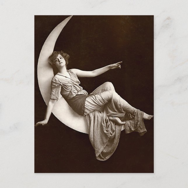 På Crescent Måne Vykort (Framsida)