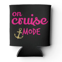 På Cruise Mode Guld och Rosa Monogram