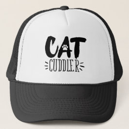 på Cuddler Lycklig Cuddler Aesthetic Cat Bilder Keps