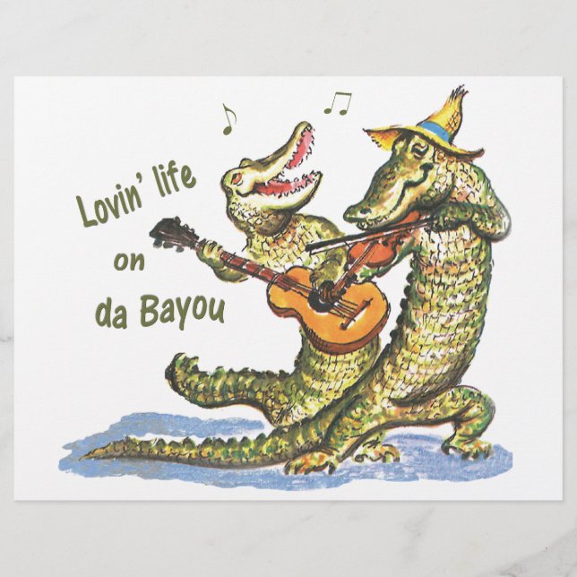 På da Bayou (Framsida)