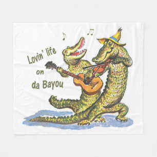 På da Bayou Fleecefilt