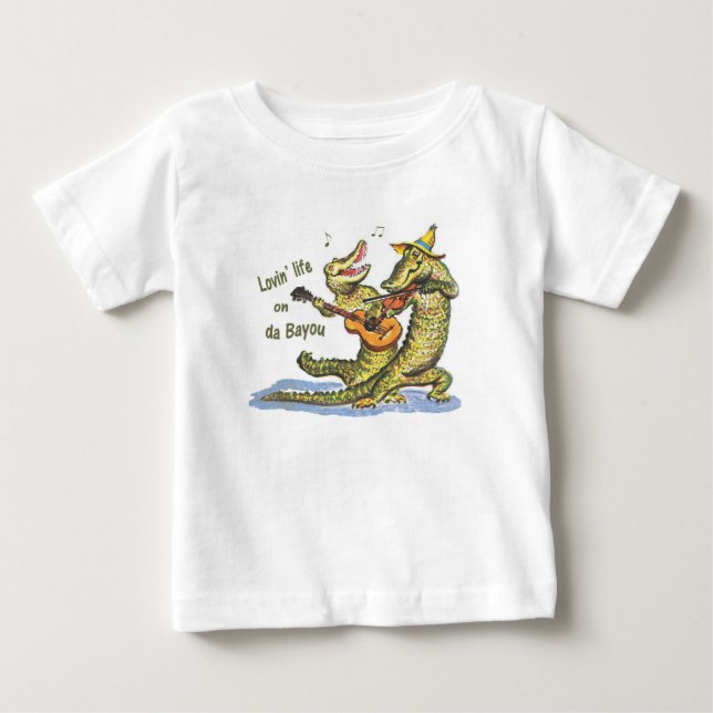 På da Bayou Tee Shirt (Framsida)