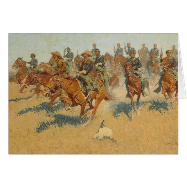 På de sydliga slättarna hälsningskort (Framsidan Horizontal)