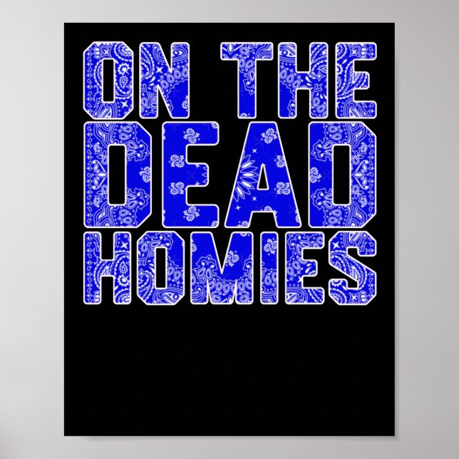 På Dead Homies Sticker Poster (Framsidan)