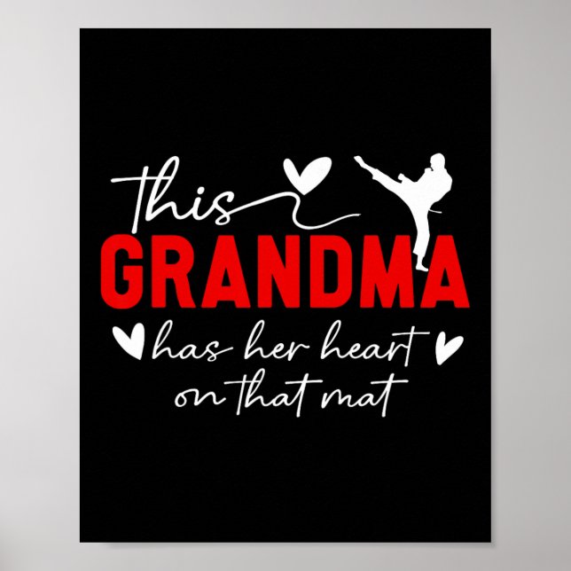 På den där karate Grandma Karate Grandmor 2 Poster (Framsidan)