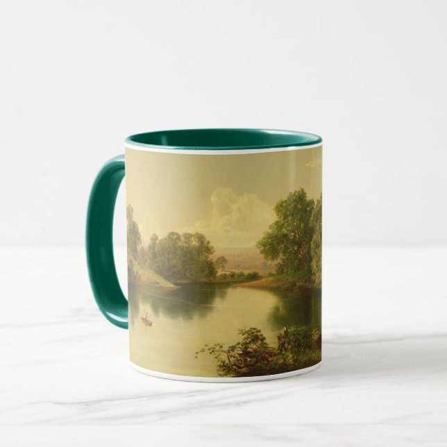 På den Esopus bäcken Ulster County, NY Mugg (Framsida vänster)