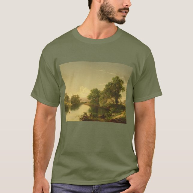 På den Esopus bäcken Ulster County, NY Tee Shirt (Framsida)