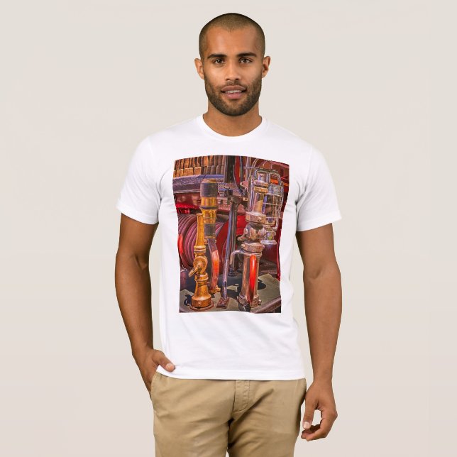 På den gamla brandbilen t shirt (Hel framsida)