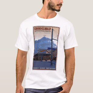 På den Grindelwald tågstationen T-shirt
