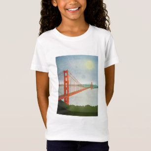 På den guld- grinden överbrygga t shirt