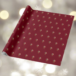 På den! Jul Elf Wrapping Papper Presentpapper