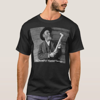 PÅ den stilla T-tröja Tee Shirt