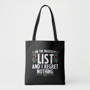 På Den Stygga Listan Och Inget Ångrar Jag Jul Tygkasse