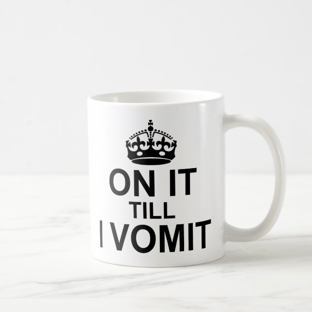 På den tills jag vomit - kaffemugg (Höger)
