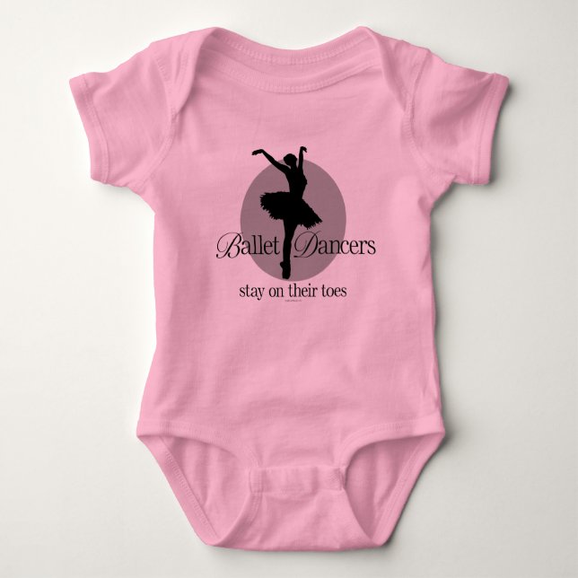 På deras leksaker (Ballet) Baby-kostym T Shirt (Framsida)
