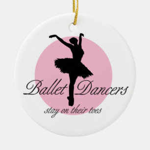 På deras leksaker (Ballet) Julgransprydnad Keramik