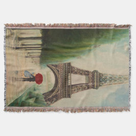 På det Eiffel torn Filt