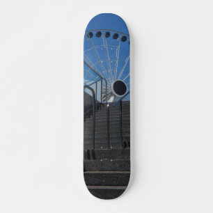 På detta sätt kommer hjulet skateboard bräda 21,5 cm