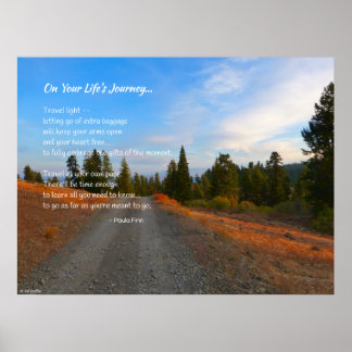 På din livs resa.. Poster