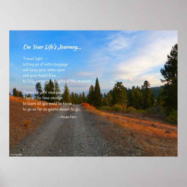 På din livs resa.. Poster (Framsidan)