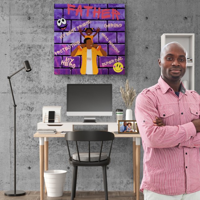 På dina skuldrar (Far och dotter) Poster (Skapare uppladdad)