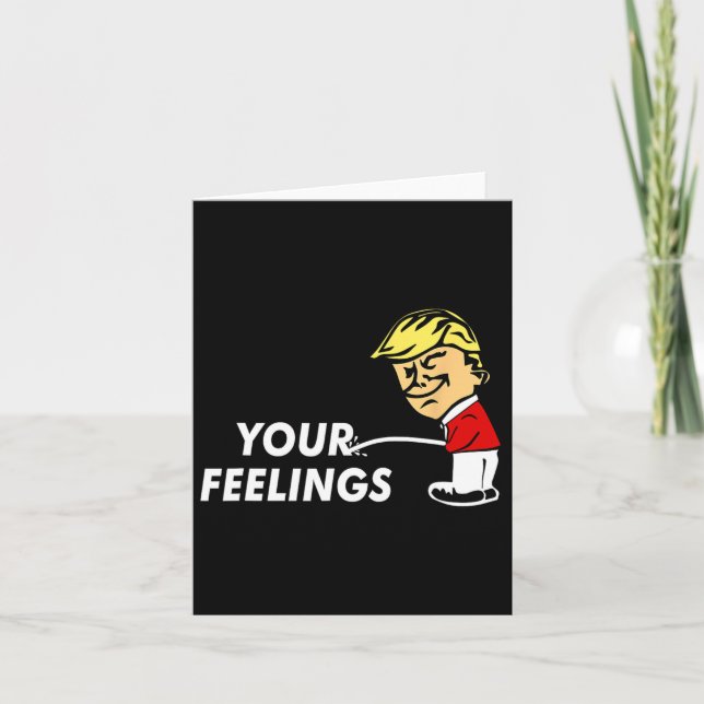 På ditt fantastiska Konservativ Gift Pro Trump Kort (Framsida)