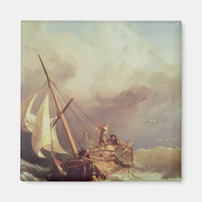 På Dogger Bank, 1846 Magnet (Framsidan)