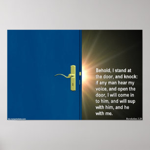 På dörren poster