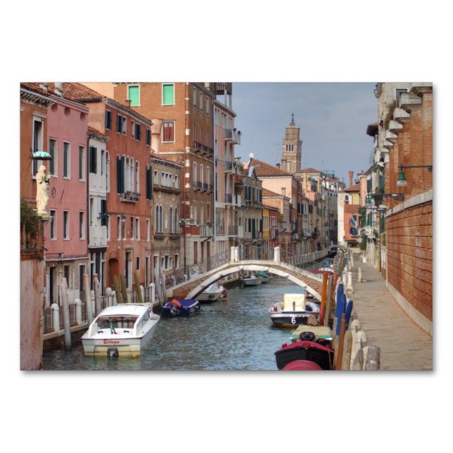 På Dorsoduro, Venedigs Italien Bordsnummer (Framsidan)