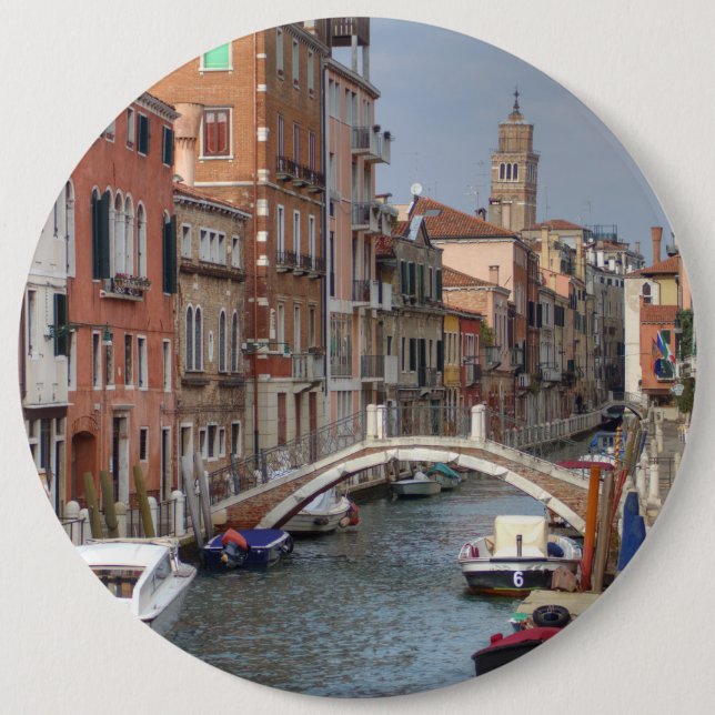 På Dorsoduro, Venedigs Italien Knapp (Framsida)